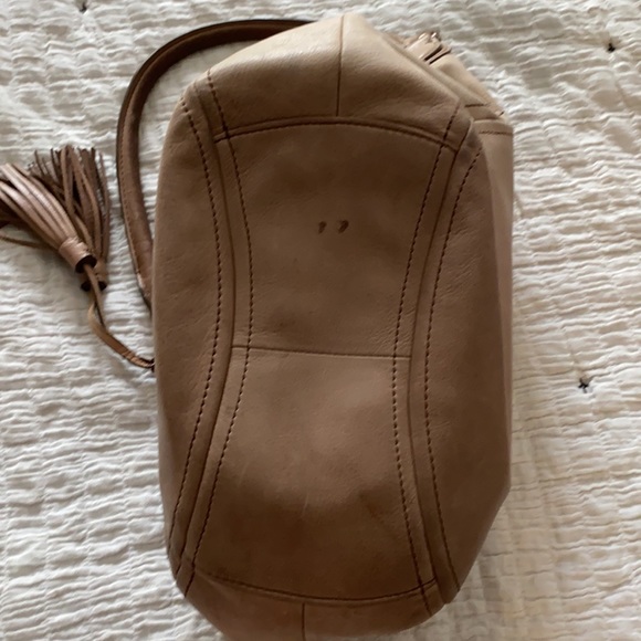Jcrew leather tan-ish hobo bag - Picture 3 of 4